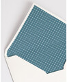 Buste con fodera blu corallo a pois | Marmarina