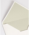 Olive Green Lined Envelopes | Marmarina
