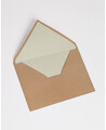 Olive Green Lined Envelopes | Marmarina