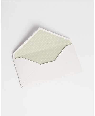 Olive Green Lined Envelopes | Marmarina