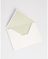 Envelopes com Forro Verde Oliva | Marmarina