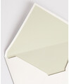 Envelopes com Forro Verde Oliva | Marmarina