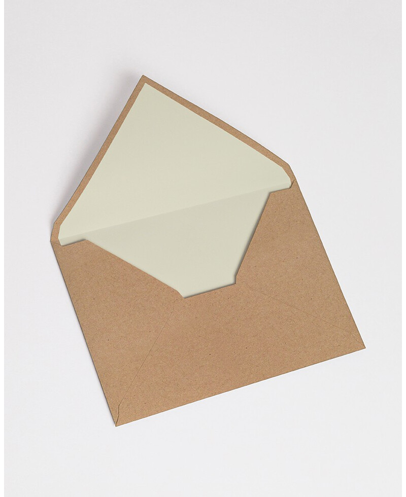 Envelopes com Forro Verde Oliva | Marmarina Envelopes com Forro Verde Oliva | Marmarina