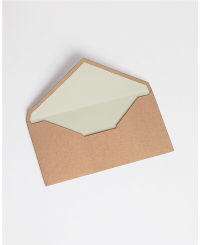 Envelopes com Forro Verde Oliva | Marmarina