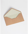 Envelopes com Forro Verde Oliva | Marmarina
