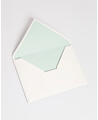 Envelopes com Forro de Menta Bolinhas | Marmarina