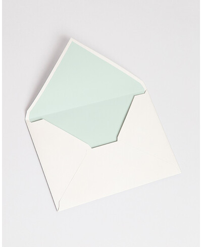 Mint Lined Envelopes | Marmarina