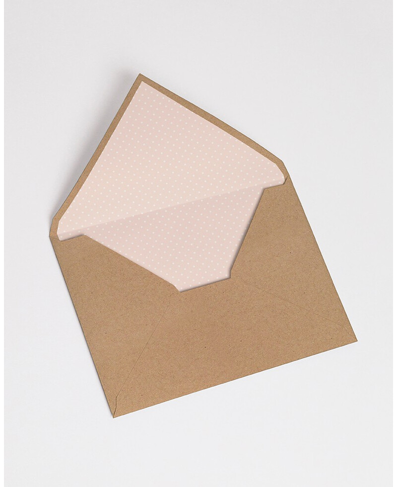 Envelopes com Forro Nude Bolinhas | Marmarina Envelopes com Forro Nude Bolinhas | Marmarina