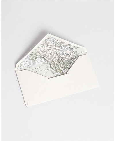 Buste con mappa a righe | Marmarina