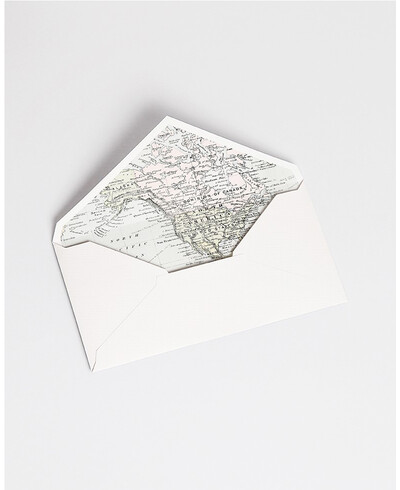 Buste con mappa a righe | Marmarina