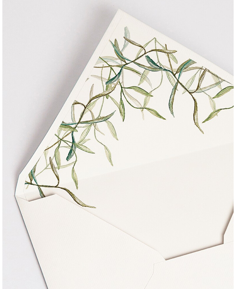 Envelopes Forrados com Oliva | Marmarina Envelopes Forrados com Oliva | Marmarina