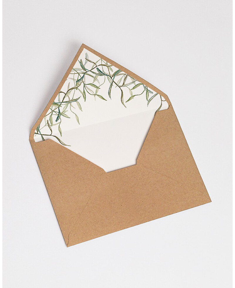 Envelopes Forrados com Oliva | Marmarina Envelopes Forrados com Oliva | Marmarina