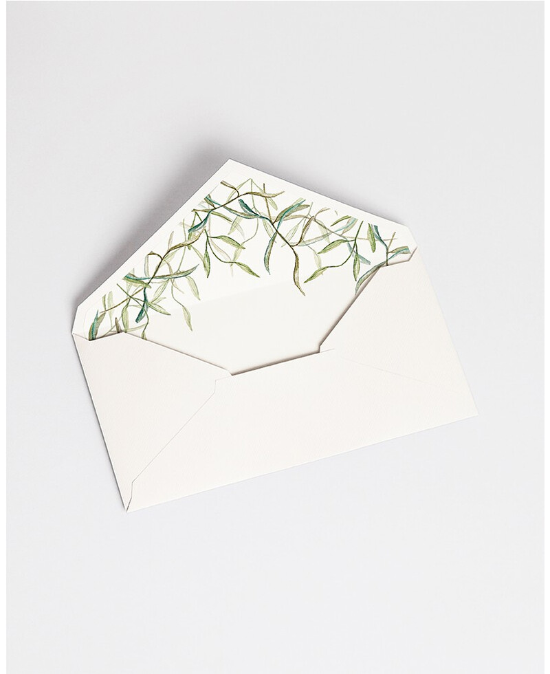 Envelopes Forrados com Oliva | Marmarina Envelopes Forrados com Oliva | Marmarina