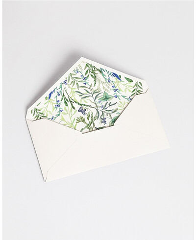 Envelopes Forrados com Jacinto Selvagem | Marmarina