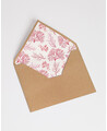 Envelopes with Coral Reef Lining | Marmarina