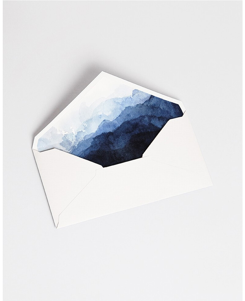Water Lined Envelopes | Marmarina Water Lined Envelopes | Marmarina