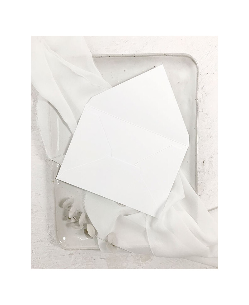 Envelope de casamento branco B6 Envelope de casamento branco B6