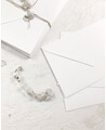Envelopes de casamento brancos B6