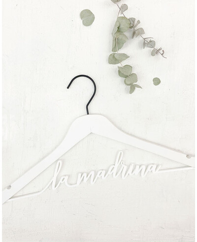 Wedding hanger godmother