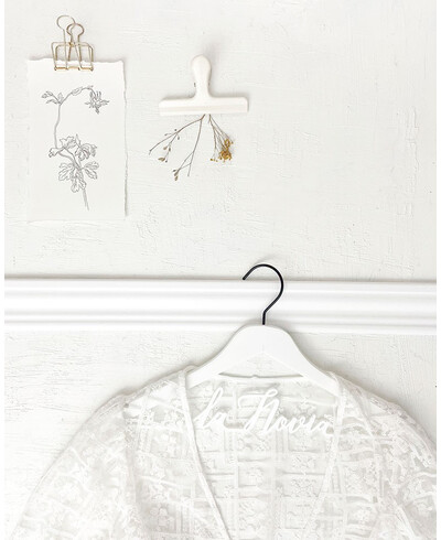 bridal wedding hanger