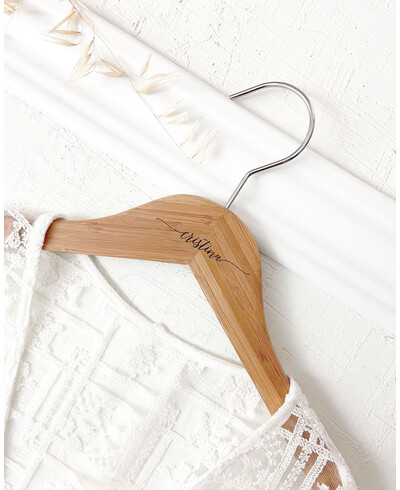 bamboo hanger name weddings