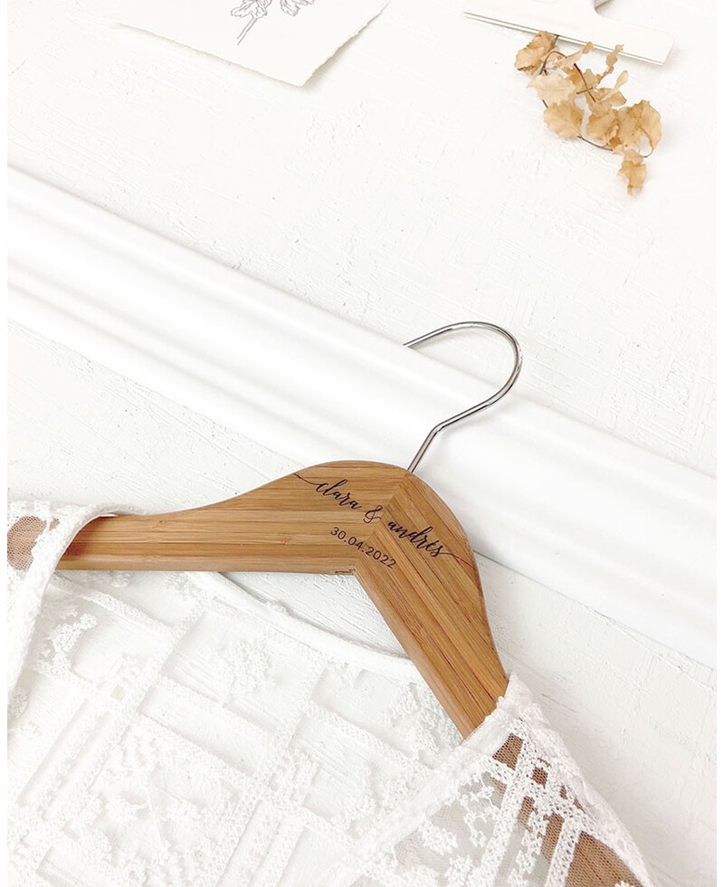 bamboo hanger names date weddings bamboo hanger names date weddings