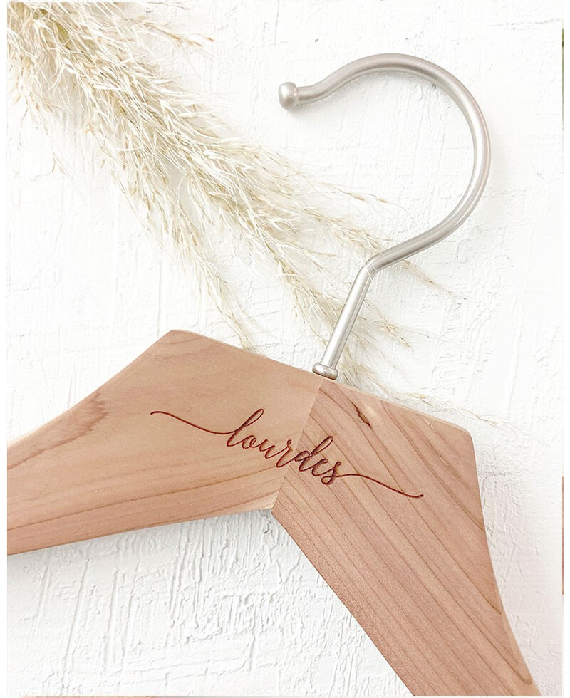 cedar hanger name wedding cedar hanger name wedding