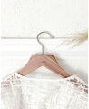 Wedding Cedar Hanger Initials Date
