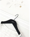 Black Name Wedding Hanger