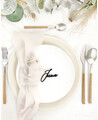 Bookmark Black Name Wedding