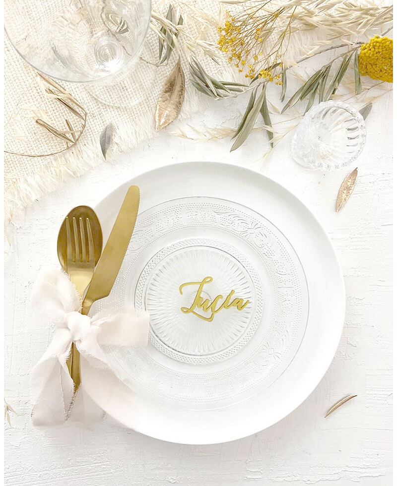 Golden Name Wedding Bookmarks Golden Name Wedding Bookmarks