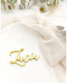 Golden Name Bookmark