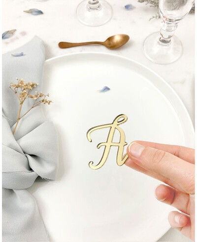 Espaços reservados iniciais do casamento