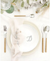Initial wedding bookmarks
