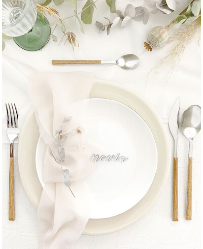 Pacote de Placeholder de Casamento para Mesa Presidencial | Comprar