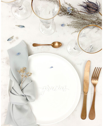 Segnaposto di ringraziamento per i matrimoni