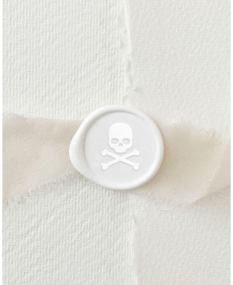 Pirate skull wax seal Pirate skull wax seal