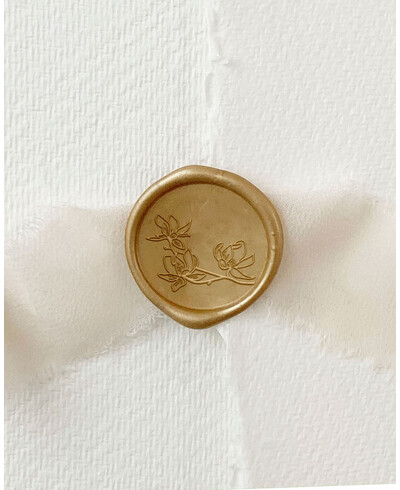 Magnolia wax seal