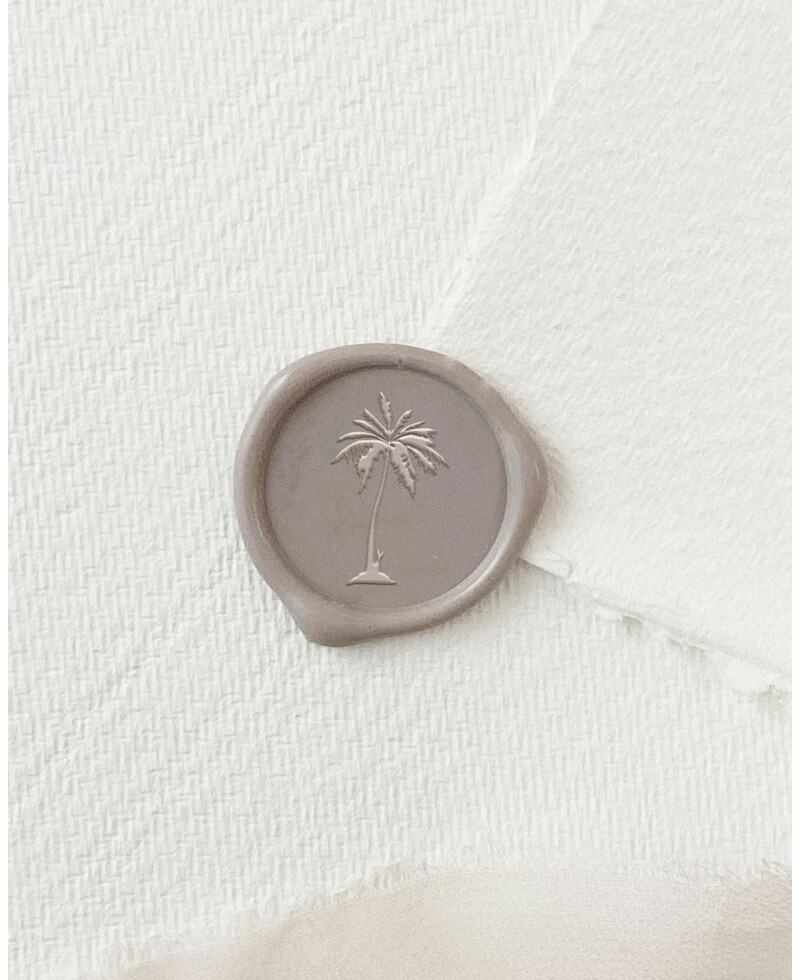 Palm wax seal Palm wax seal
