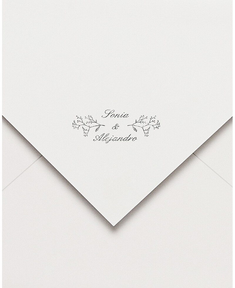 Lilac Rubber Stamp | Marmarina