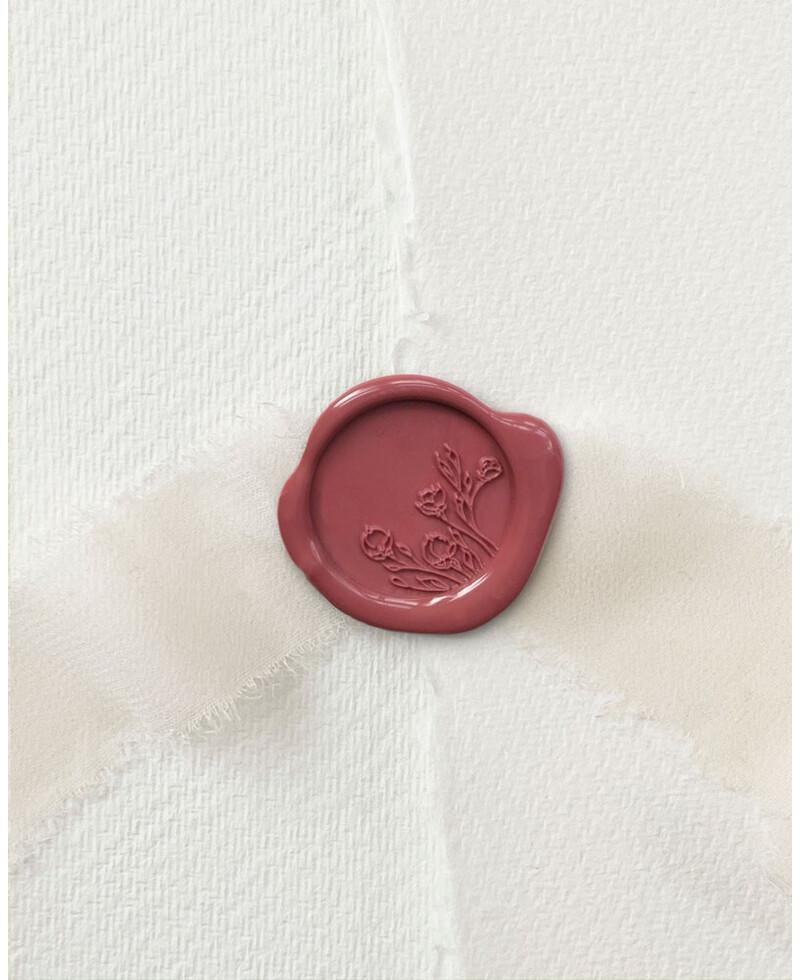 Cire rose vintage