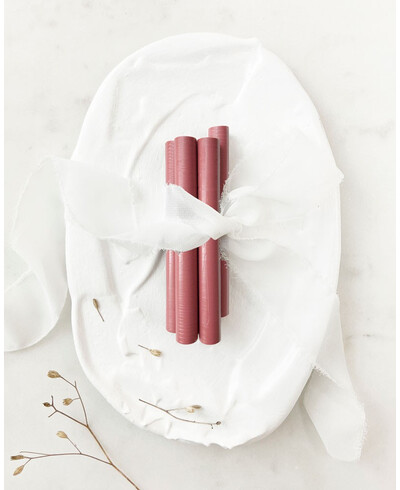 barre di cera rosa vintage