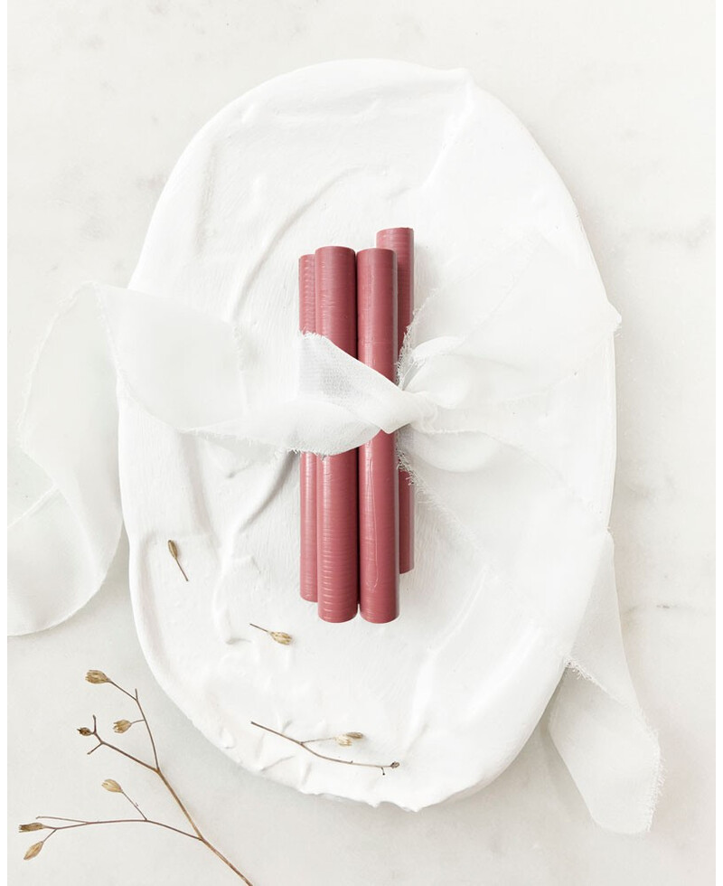 barre di cera rosa vintage