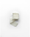 Off-white natural silk ribbon