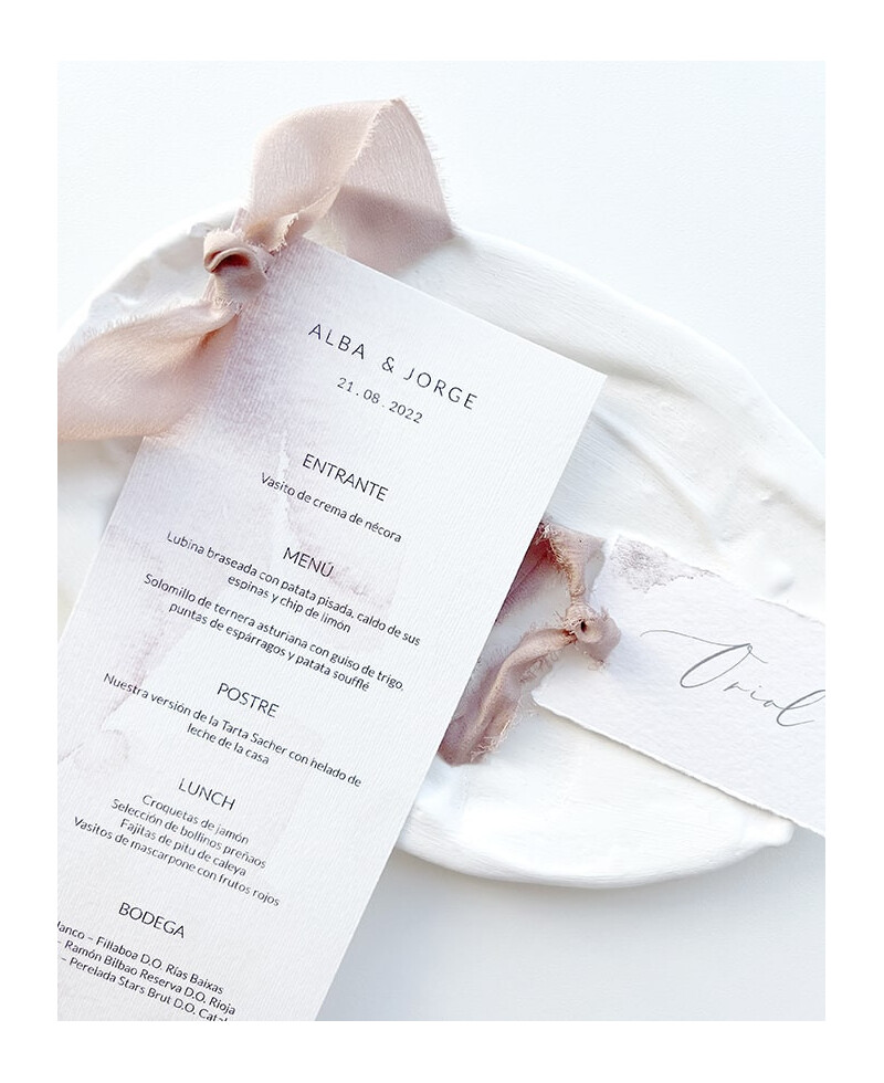 Seidenband zum Verzieren von Hochzeitspapeterie Seidenband zum Verzieren von Hochzeitspapeterie
