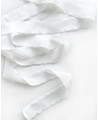 White silk ribbon