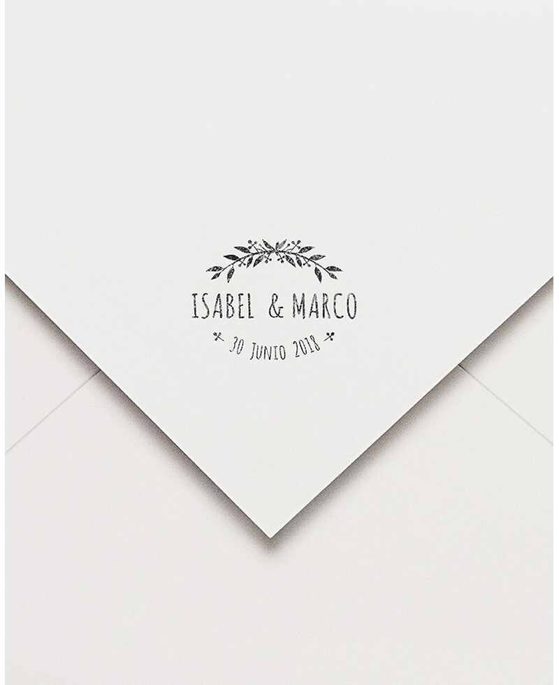 Mint Rubber Stamp | Marmarina