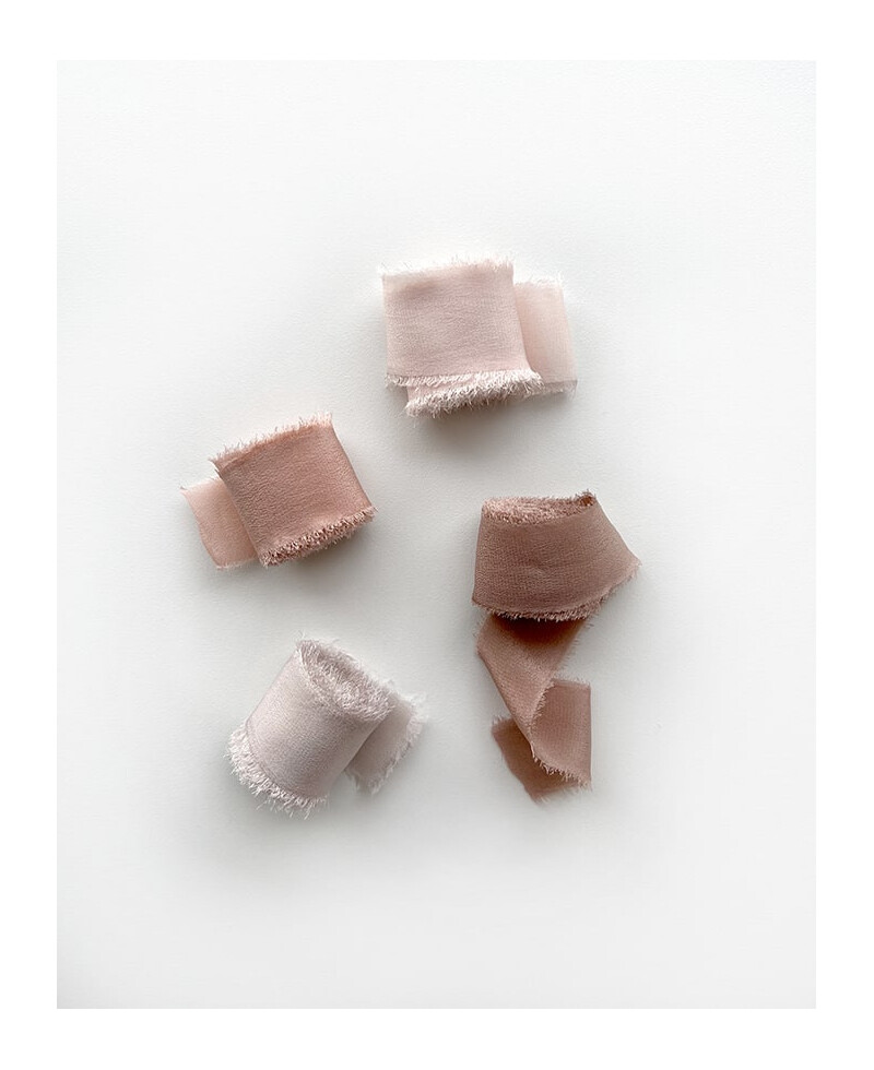 Fitas de casamento rosa pérola Fitas de casamento rosa pérola