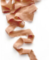 Fita de seda coral