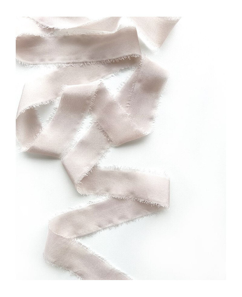 Nastro di seta beige Nastro di seta beige